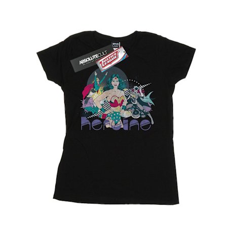 DC Comics Dam/Kvinnor Justice League Hjältinna Bomull T-shirt L