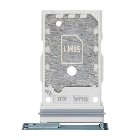 Original SIM-kortslucka för Galaxy S22 / S22 Plus, Dual Nano SIM-fack, Samsung Grön