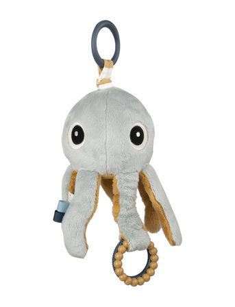 Done by Deer | Activity Toy Jelly Blue | Ø11.5X H 21CM