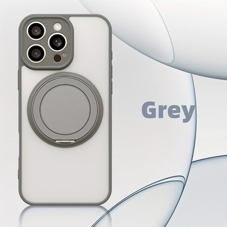 Laadukas 360° puhelinkotelo pyörivällä jalustalla ja kameran suojauksella, sopii iPhone 17, 17Air, 17Pro, 17Promax, 16, 16Pro, 16Promax, 15 -