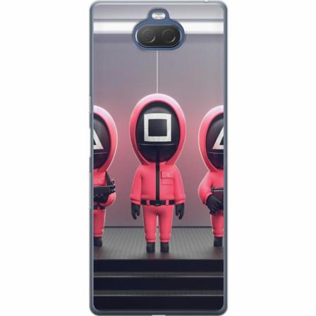 Sony Xperia 10 Genomskinligt Skal Squid Game