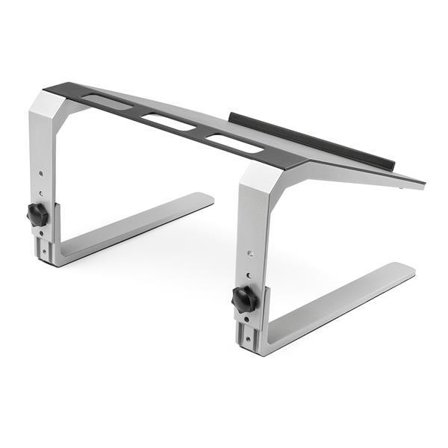 StarTech Adjustable Laptop Stand - Heavy Duty Steel & Aluminum - 3 Height Settings - Tilted - Ergonomic Laptop Riser for Desk (LTSTND) -