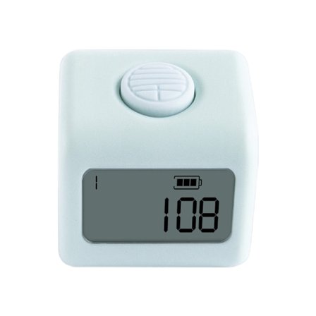 Mini-laskuri taustavalaistulla LED-näytöllä, elektroninen digitaalinen Buddha-laskuri