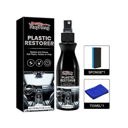 Plastikdele Renoveringsmiddel, Bil Plastikbelægning Ridsefjerner Opfrisker