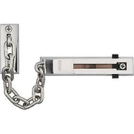 304 Stainless Steel Anti Theft Door Chain Buckle Latch With Nail Free Glue