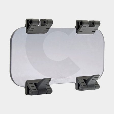 Náhradní sklo pro portlight, kouřové, vhodné pro Lewmar New Standard s 5 mm šroubem (vel. 0)