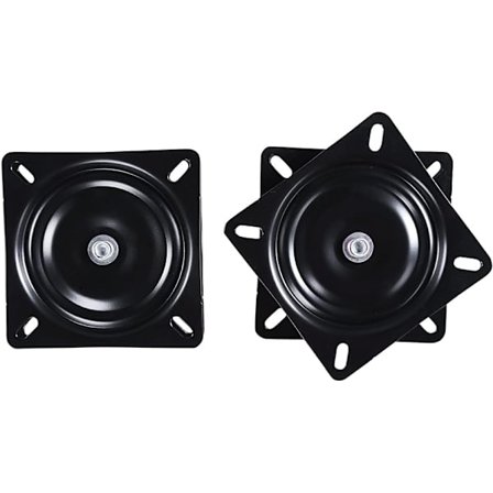 2-pack Swivelplatta Ersättning för 10 Tums Barstol, 360