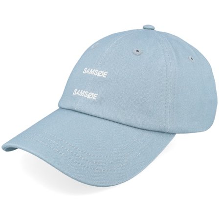Samsøe Samsøe - Blau unconstructed Cap - Saaddie Abyss Dad Cap / Unconstructed @ Hatstore