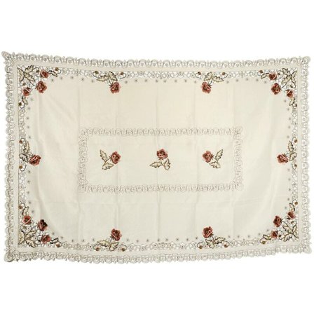Europa broderad bordsduk matbord duk bröllop hem kök matsal dekoration dekor, 150X220 cm