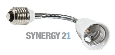 SYNERGY 21 LED Adapter für LED-Leuchtmittel E27->E27 kurz