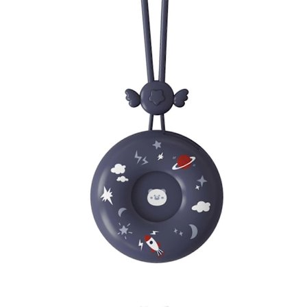 Fläkt Sommar Viktigt Utomhusfläkt Utsökt Liten Fläkt Kylfläkt-FÄRG:Blå