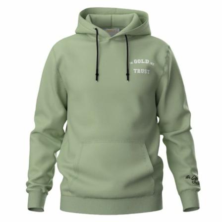 In Gold We Trust, sweatshirt Groen, Heren, Maat:XL