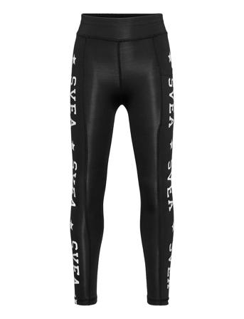 K. Sporty Star Tights Running/training Tights Sort Svea