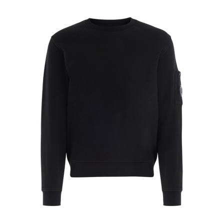 C.p. Company, Sweatshirts ; Hoodies Czarny, Mężczyzna, Rozmiar: S