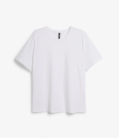 Kappahl | Basistopp med rund hals | Hvit