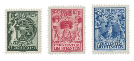 Liechtenstein 1932 - MICHEL 116/118 - Postfrisk