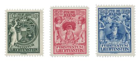 Liechtenstein 1932 - MICHEL 116/118 - Postfrisk