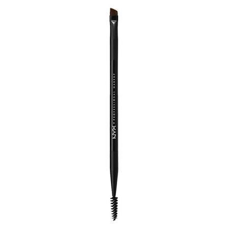 NYX PROFESSIONAL MAKEUP Pro Brush Dual Brow Brush, Makeup, Makeupbørster, Øjenbrynspensler
