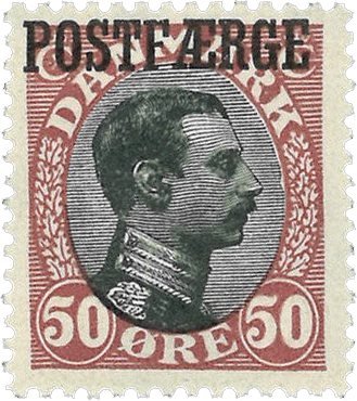 Danmark 1920 - Postfærgemærke AFA 3 - Postfrisk