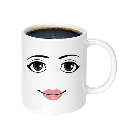 Kaffemugg Het Dam Ansiktsuttryck Mugg Pojkar Keramisk Frukost Kaffe Mjölk Kopp