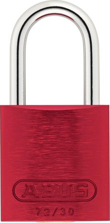 ABUS 72/30 Hänglås 64,5 x 32 mm, aluminiumoxiderad Orange, Dörrar