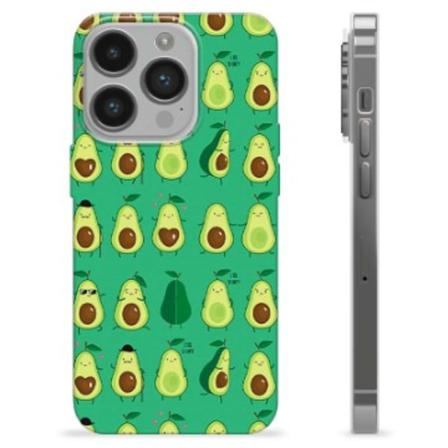 Iphone 14 Pro Tpu-skal - Avokado Mönster Animerad