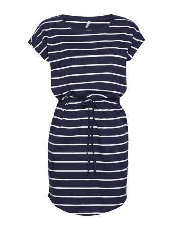 Onlmay S/S Dress Kort Kjole Blå ONLY