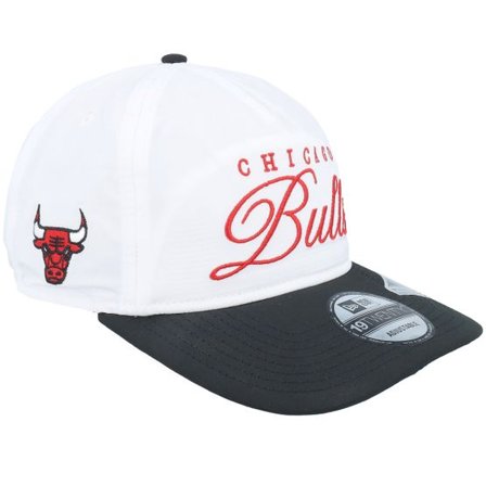 New Era - NBA Vit adjustable Keps - Chicago Bulls NBA Draft 19TWENTY Golfer White/Black A-Frame @ Hatstore