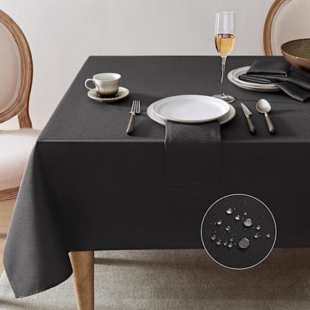 Flekkbestandig rektangulær duk for utendørs bruk