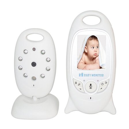 Babyalarm / Baby Monitor med Kamera – Babyovervågningssystem, 2.0" LCD-Skærm, 2-vejslyd, Infrarødt Nattesyn, Plug and Play