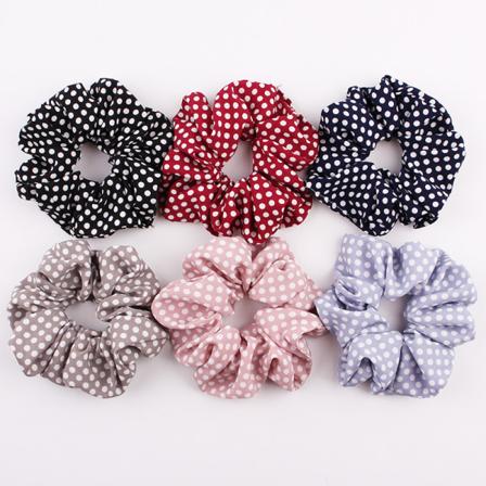24 kpl raidallisia pilkkuja houndstooth paksusuolen scrunchie kangas pää kukka hiustarvikkeet