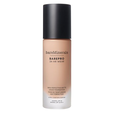 bareMinerals BAREPRO 24 HR WEAR Skin-Perfecting Matte Liquid Foundation Light 25 Cool 30ml - Fondotinta liquido
