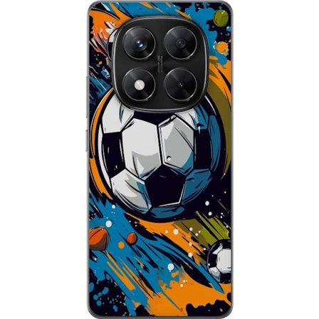 Mobilskal till Xiaomi Redmi Note 14 Pro med Fotbollar
