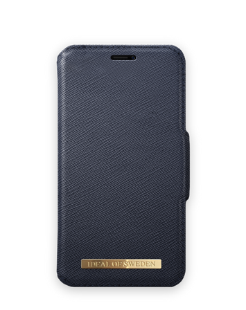 Fashion Wallet iPhone Xs Max NavyLommebok Deksel