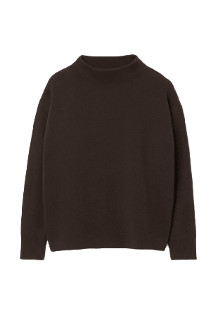 Å WOMAN Stickad jumper BELL Tröjor Brun M