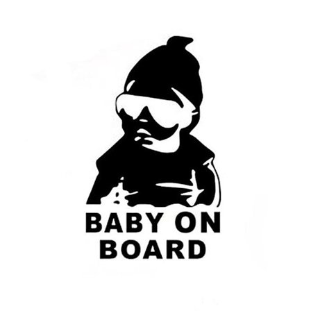 Dekal till bil - Baby on Board