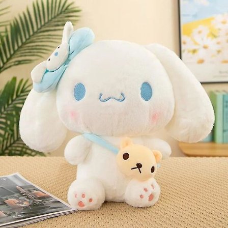 Kawaii Sanrio Kuromi My Melody Cinnamoroll Plys Dyr 40/50cm Blød Pude Anime Figur Tegneserie Værelse Dekoration Børn Legetøj Gif [DB]
