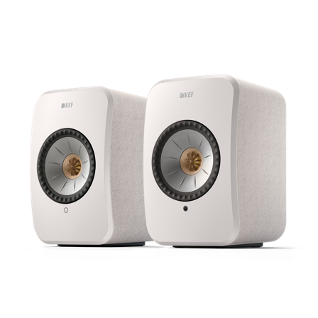 KEF LSX II Kompakthögtalare - Aktiv - Vit