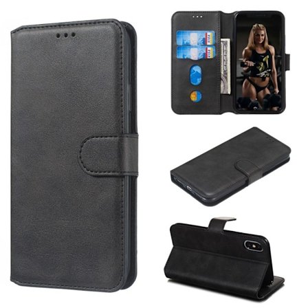 Magnetiskt iPhone X/XS fodral - Svart