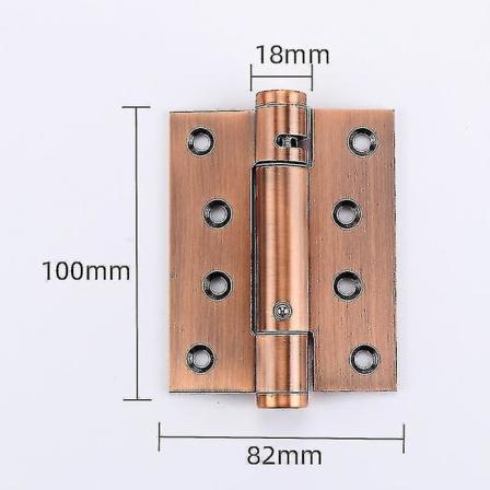 Jousisarana Näkymätön ovi Itsesulkeutuva puskuri vaimennussarana Automaattinen ovensulkija piiloovi 4 Inch Red Bronze