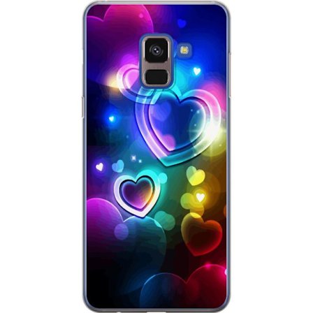 Yhteensopiva Puhelinkuori Samsung Samsung Galaxy A8 (2018) NeonRakkaus