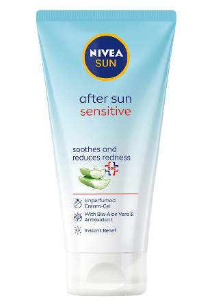 NIVEA Aftersun Sensitive Cream-Gel Solskydd & solvård Dam 175ML