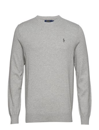 Polo Ralph Lauren Slim Fit Cotton Sweater - Grey - L