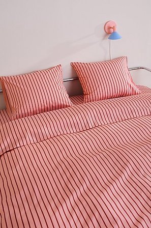 Jotex - Pussilakanasetti Parivuode Orgaaninen Roosa/ruosteenvärinen Roosa/ruosteenvärinen - SIMA - Osta Parisängyt Jotex