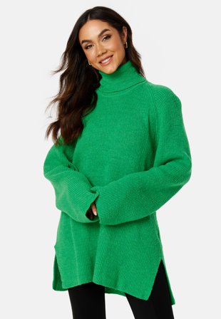 Object Collectors Item Varna LS Knit Pullover Fern Green Klær