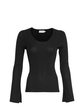 Mschrigmor Avalina Rib Pullover Black MSCH Copenhagen