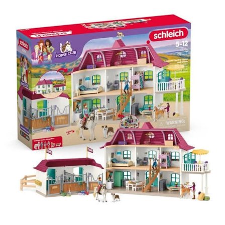 Coffret Stort ridsportcenter i Lakeside, SCHLEICH 42706, Horse Club, Från 4 år