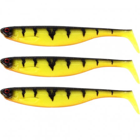 Westin ShadTeez Slim 10cm - Fire Perch 3 pcs