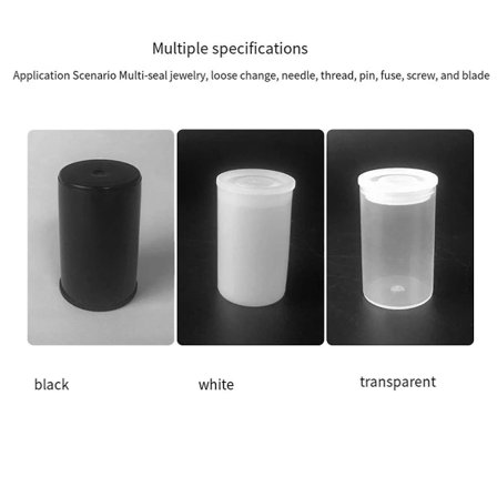 【PP】100 stk Plast Tomme Filmbeholdere Kamerarullbeholder Oppbevaringsveske Krukke For Tilbehør Kunst Perler Mynter Piller Svart