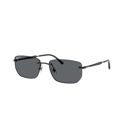 Ray-Ban -Aurinkolasit - Black Rectangular - Ray-Ban RB3768 002/81 5617